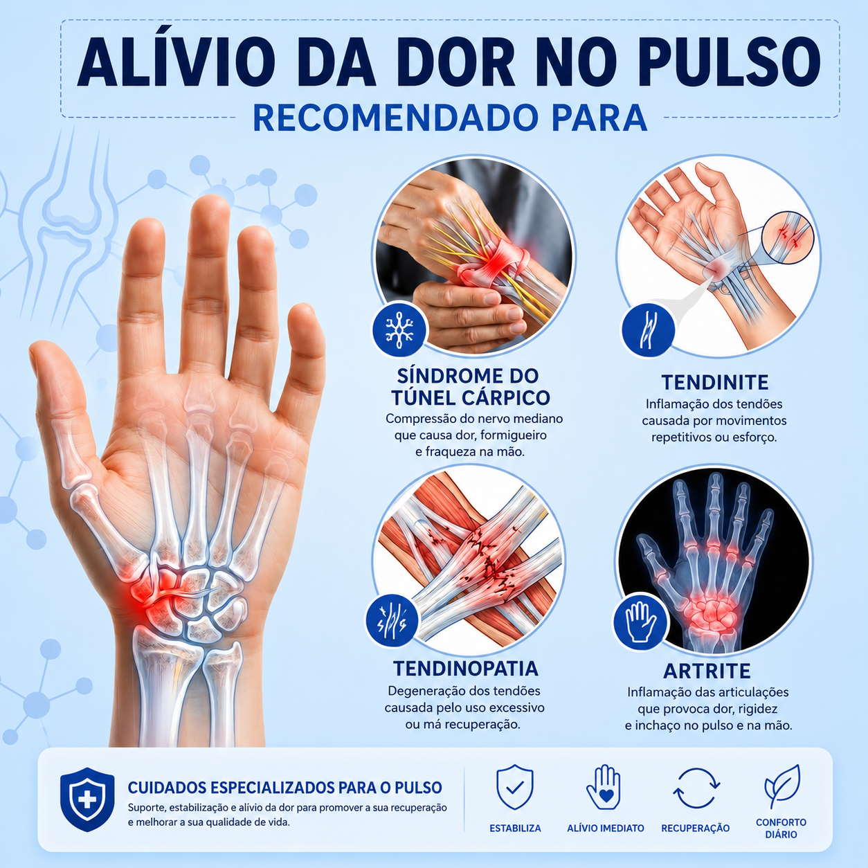 Munhequeira Ajustável